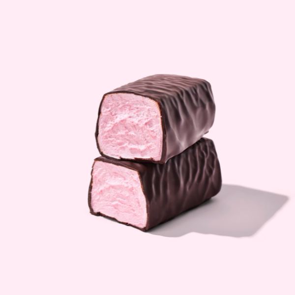 Dark Chocolate over Raspberry Mallow Bar