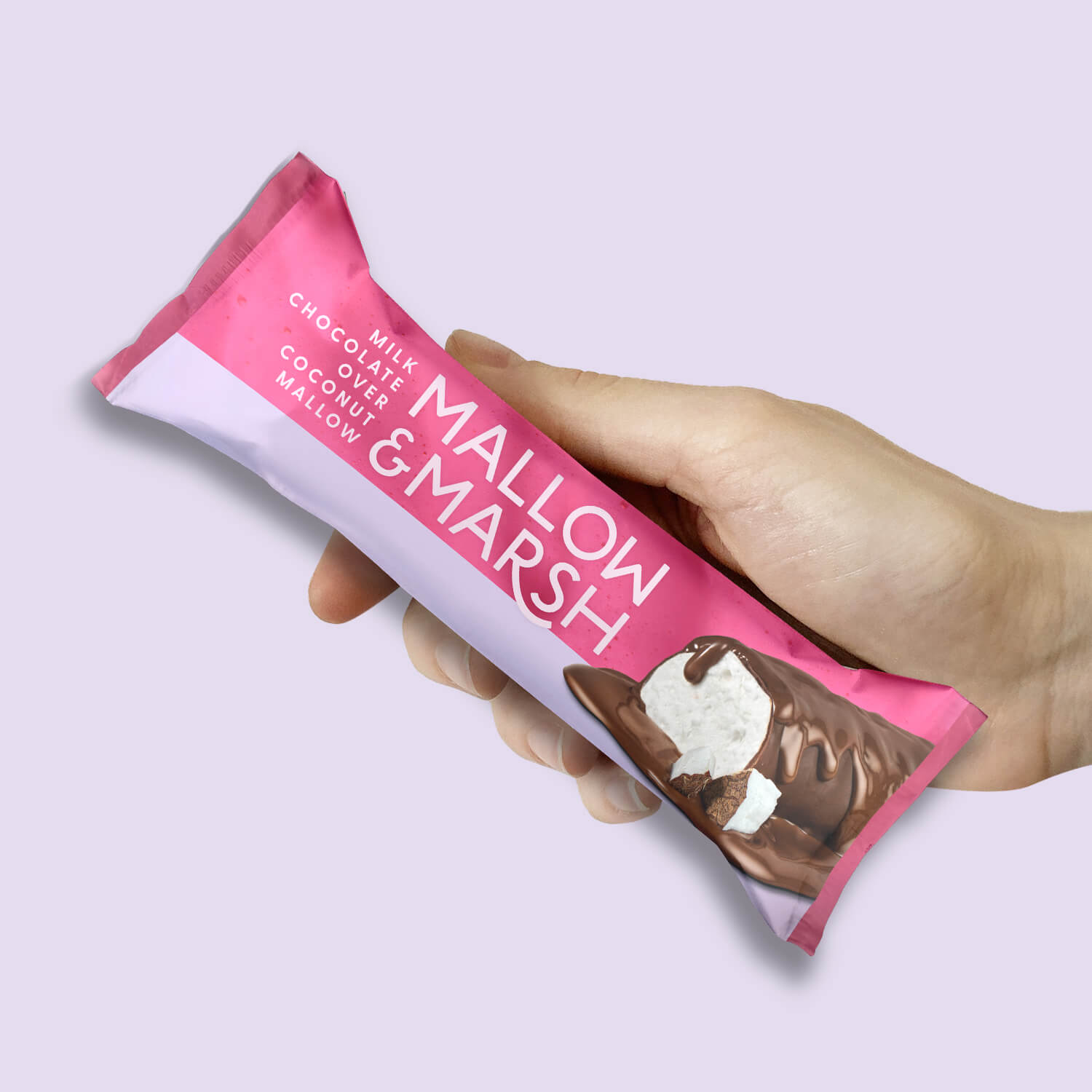 Milk Chocolate over Coconut Mallow Bar