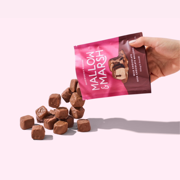 Milk Chocolate over Chocolate Mallows
