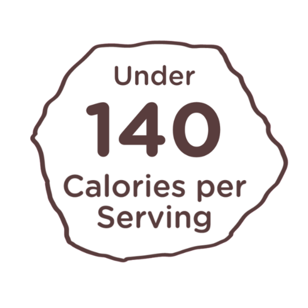 Under 140 calories per serving