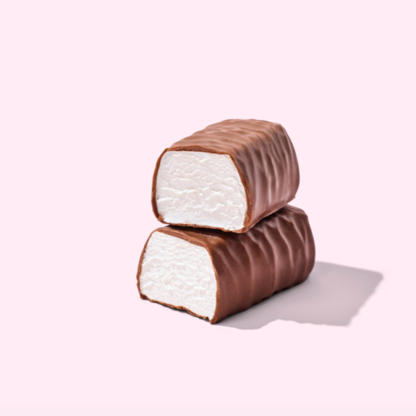 Milk Chocolate over Vanilla Mallow Bar