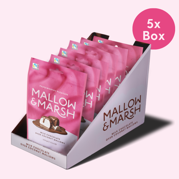 Milk Chocolate Over Coconut Mallows - 5x Box of 6