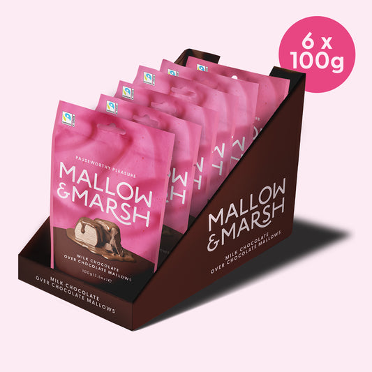 Milk Chocolate over Chocolate Mallows
