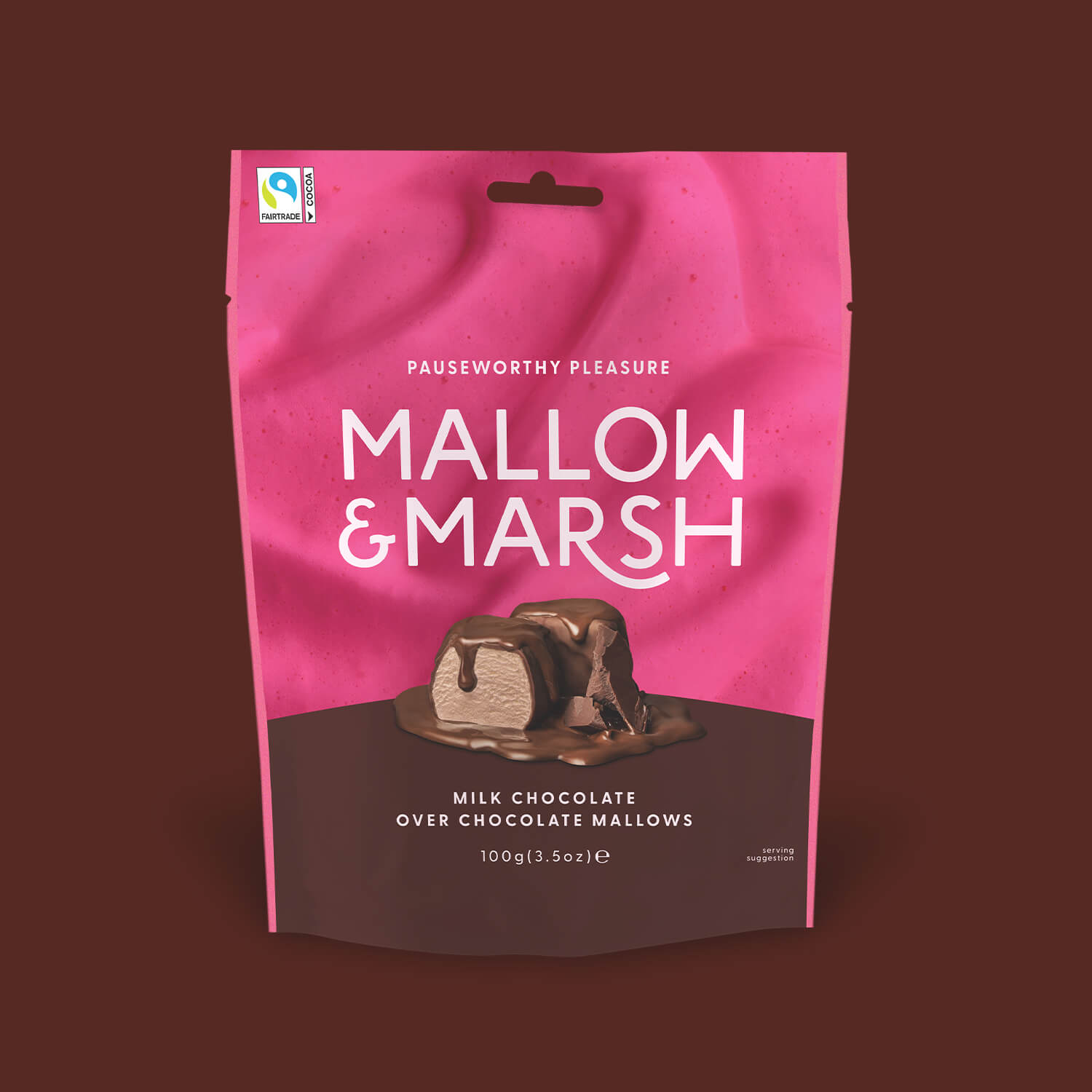 Milk Chocolate over Chocolate Mallows