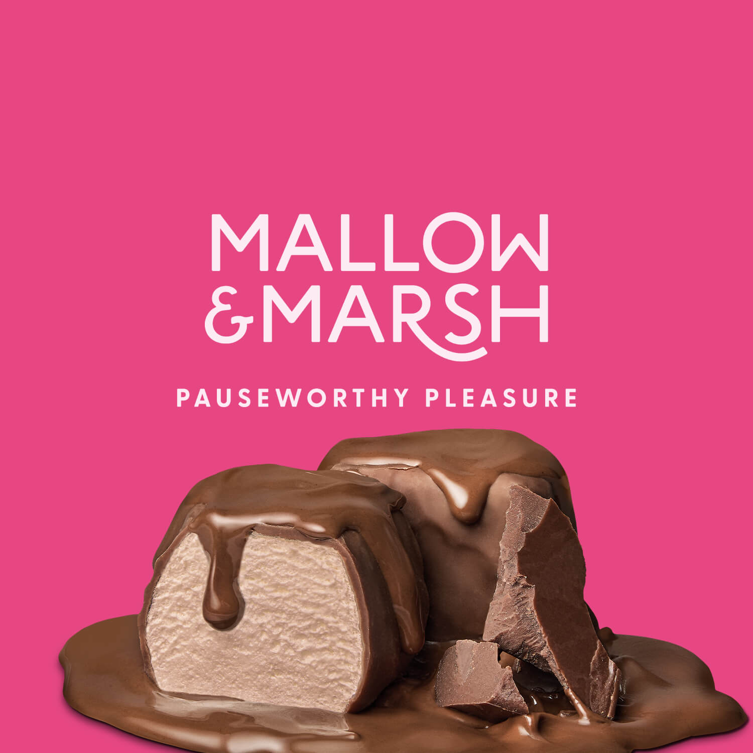 Milk Chocolate over Chocolate Mallows