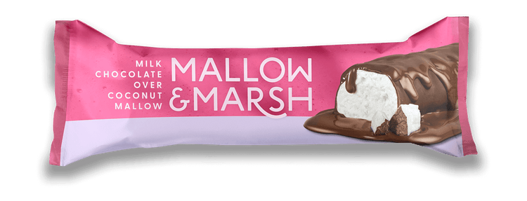 Mallow & Marsh Chocolate Covered Vanilla Marshmallow Bar 35g X 12 For Sale Online | UK
